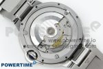 Ballon Bleu 42mm SS CHF 1:1 Best Edition Grey Texture Dial on SS Bracelet A2824 - Image 10