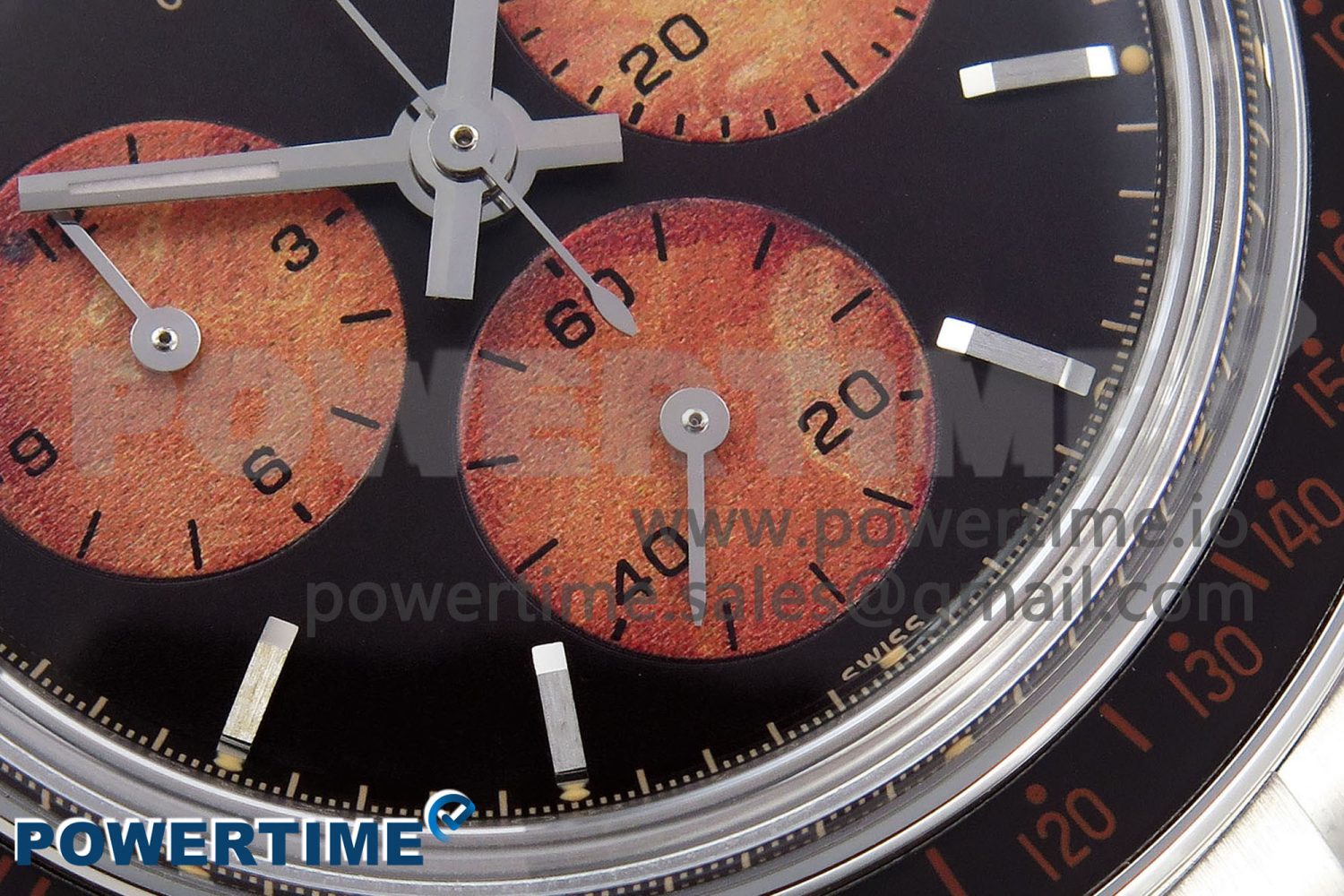 Daytona SS ADGF Best Edition Black/Orange Dial on SS Bracelet A7750 - Image 5