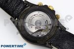 Daytona DIW Carbon Case DIWF Edition Black/White Dial Orange Diamonds Bezel on White Nylon Strap A7750 - Image 8