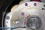 Daytona DIW Carbon Case DIWF Edition Black Dial Rainbow Diamonds Bezel on Brown Nylon Strap A7750 - Image 10