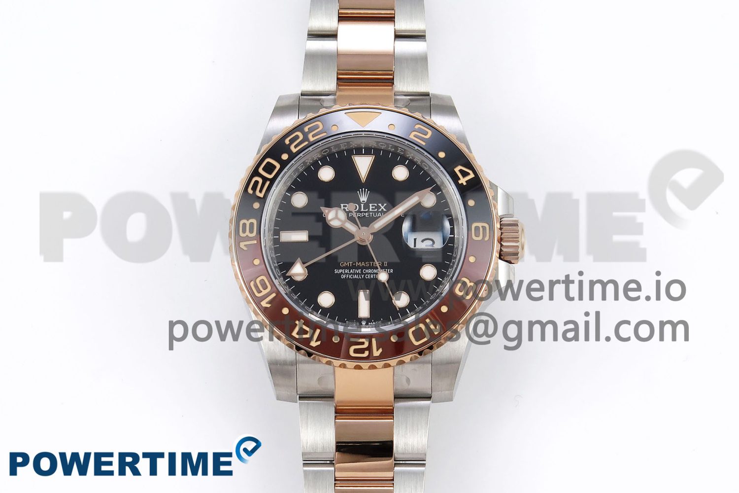 GMT-Master II 126711 CHNR ARF 1:1 Best Edition Black Dial on RG/SS Bracelet VR3285 CHS - Image 1