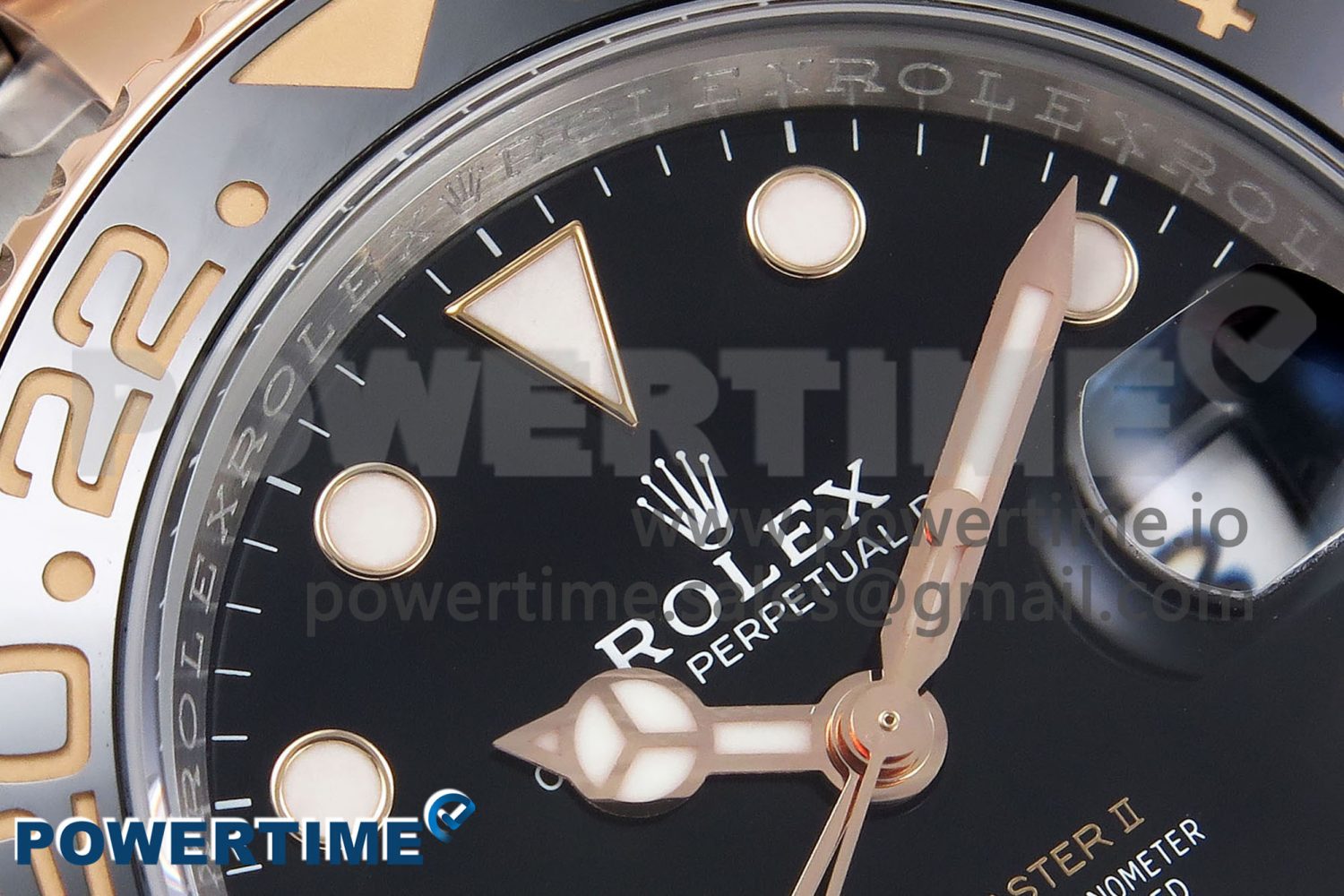 GMT-Master II 126711 CHNR ARF 1:1 Best Edition Black Dial on RG/SS Bracelet VR3285 CHS - Image 4