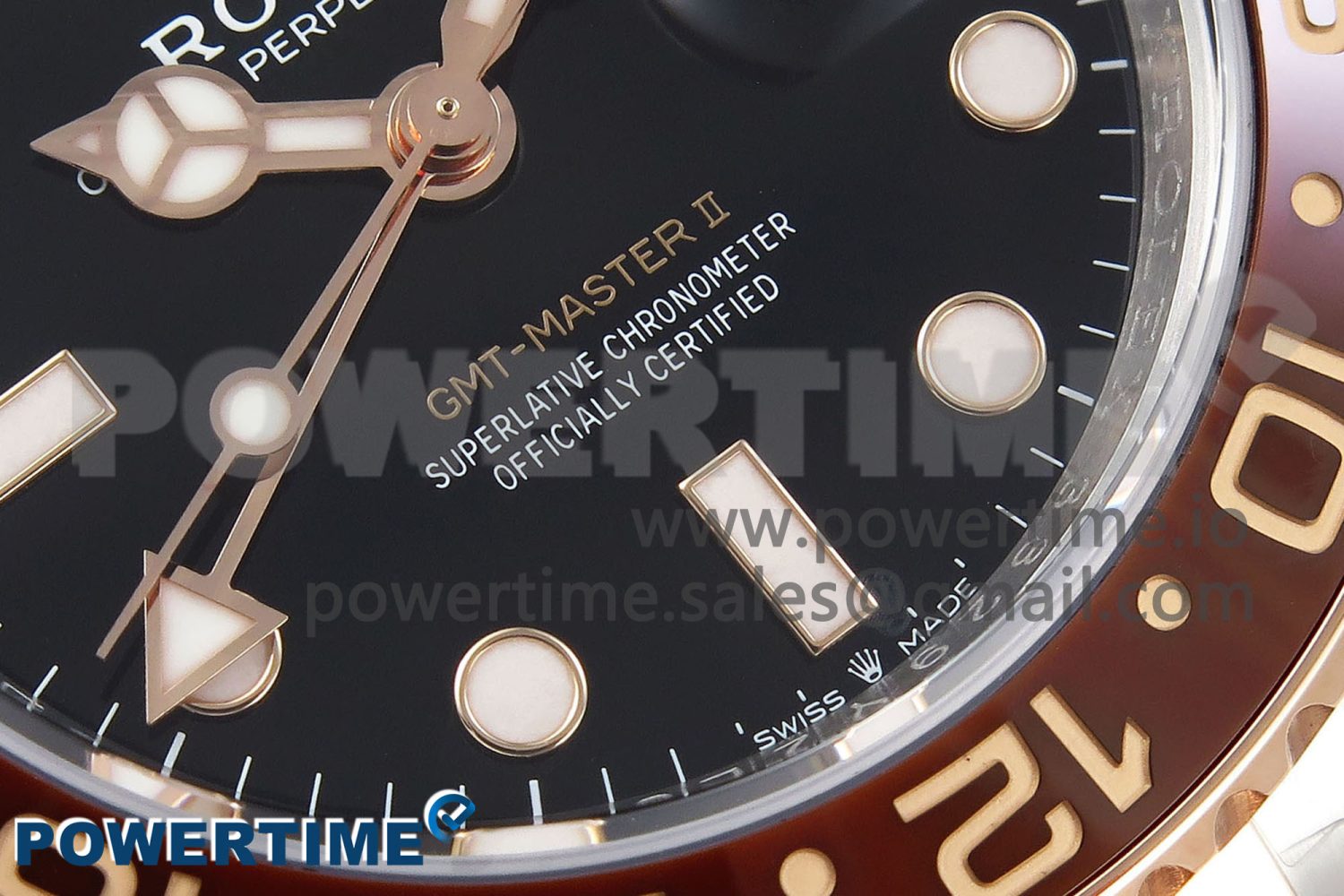 GMT-Master II 126711 CHNR ARF 1:1 Best Edition Black Dial on RG/SS Bracelet VR3285 CHS - Image 5