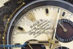 Daytona DIW Carbon Case DIWF Edition Cream/Brown Dial on White Nylon Strap A7750 - Image 4