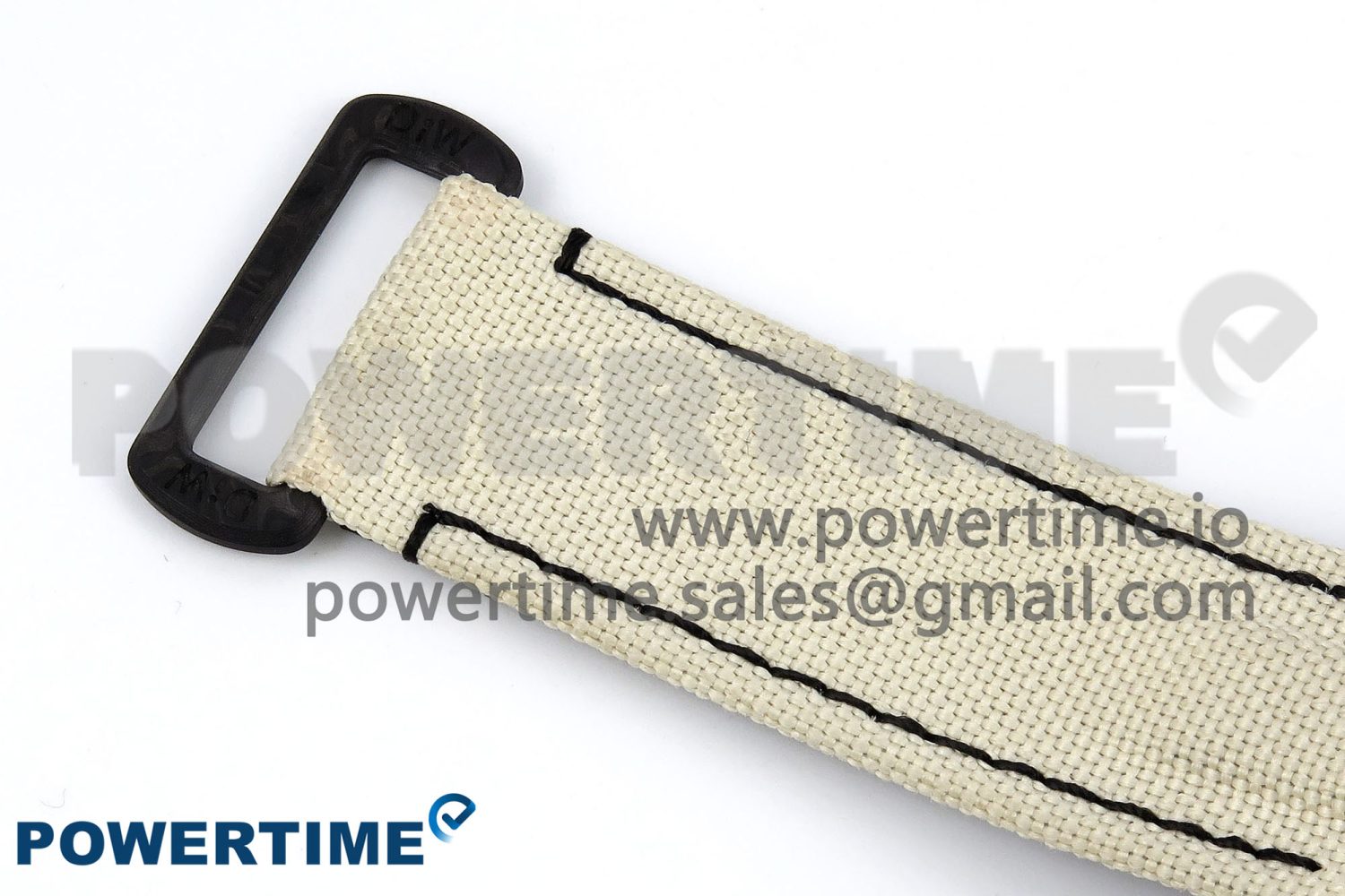 Daytona DIW Carbon Case DIWF Edition Cream/Brown Dial on White Nylon Strap A7750 - Image 11