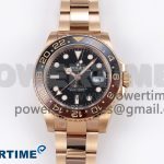 GMT-Master II 126715 CHNR ARF 1:1 Best Edition Black Dial on RG Bracelet VR3285 CHS