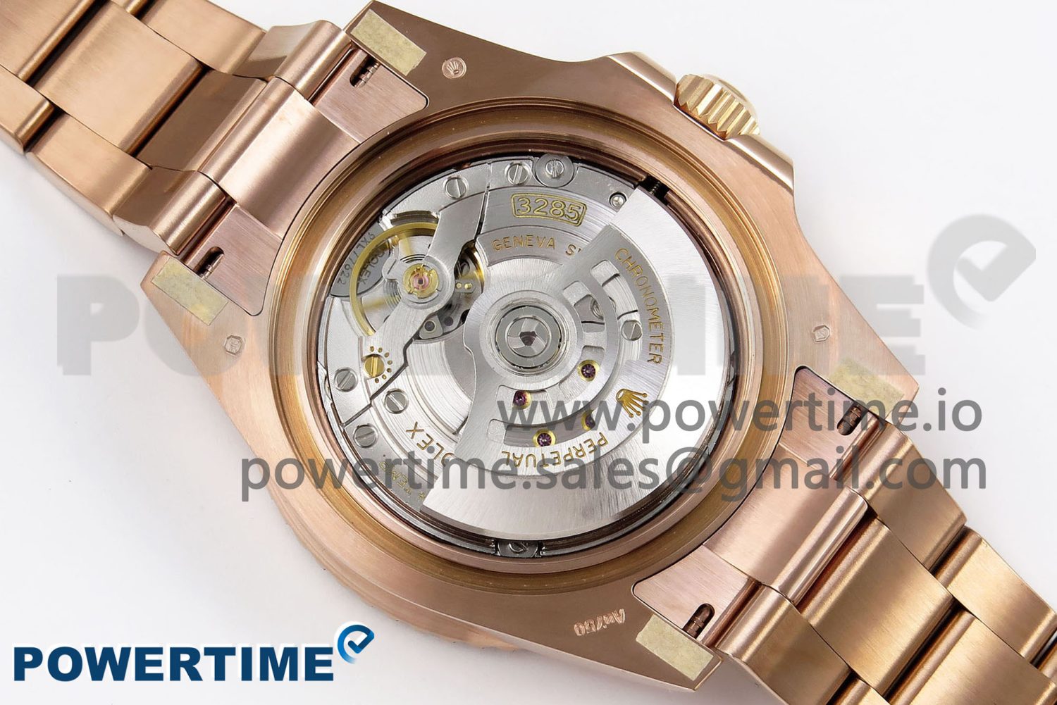 GMT-Master II 126715 CHNR ARF 1:1 Best Edition Black Dial on RG Bracelet VR3285 CHS - Image 9