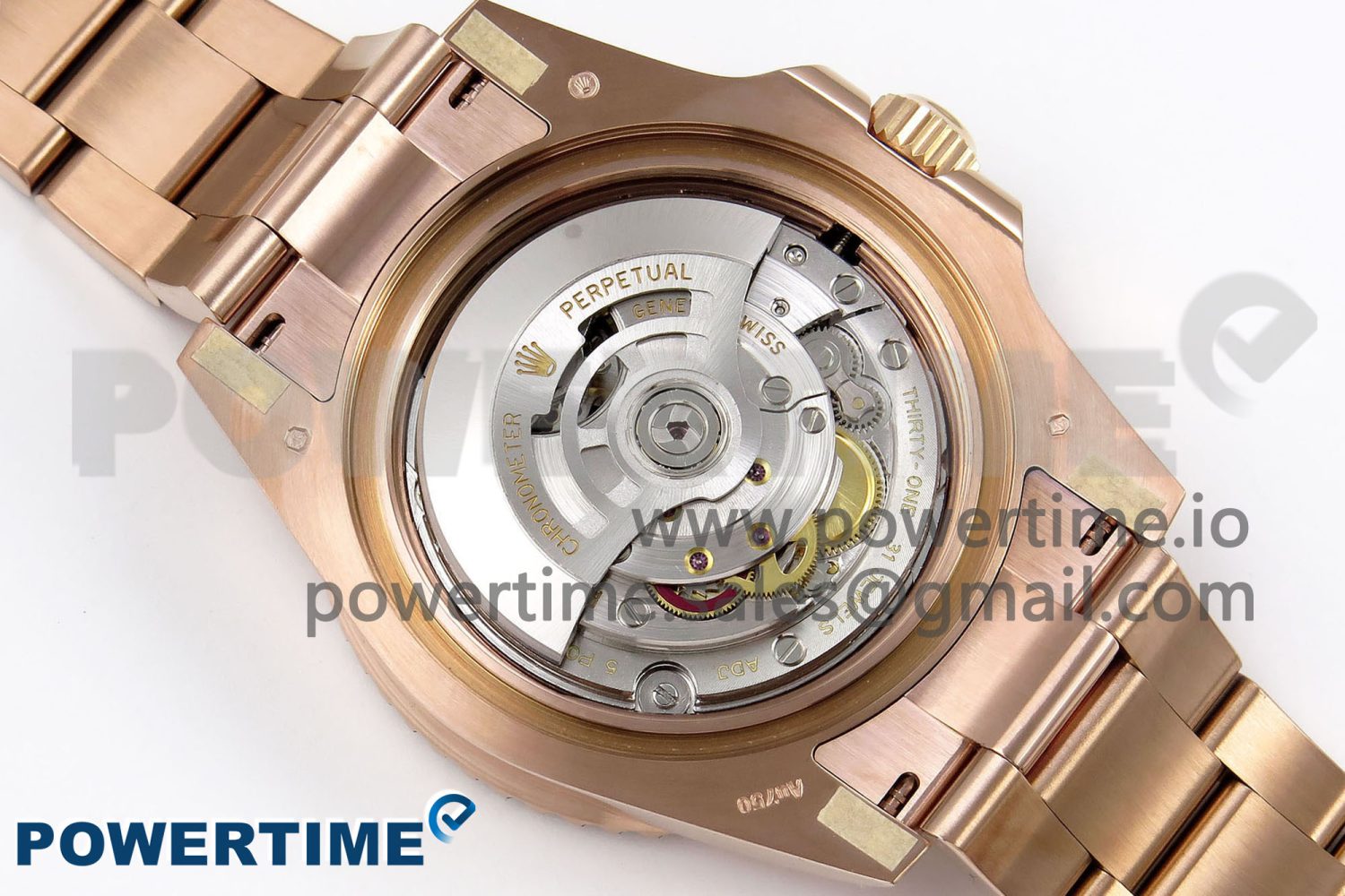 GMT-Master II 126715 CHNR ARF 1:1 Best Edition Black Dial on RG Bracelet VR3285 CHS - Image 10