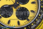 Daytona DIW Yellow Carbon Case DIWF Edition Black/White Dial on Black Nylon Strap A7750 - Image 5