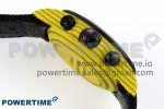 Daytona DIW Yellow Carbon Case DIWF Edition Black/White Dial on Black Nylon Strap A7750 - Image 6