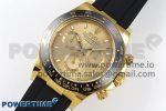 Daytona 116518 Clean 1:1 Best Edition YG Dial on Oysterflex Rubber Strap SA4130 - Image 2