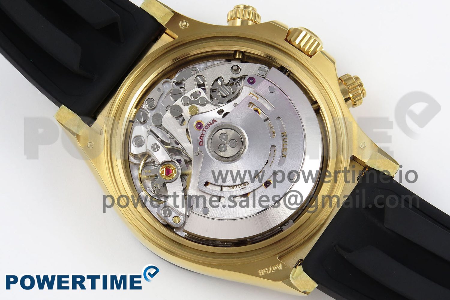 Daytona 116518 Clean 1:1 Best Edition YG Dial on Oysterflex Rubber Strap SA4130 - Image 9