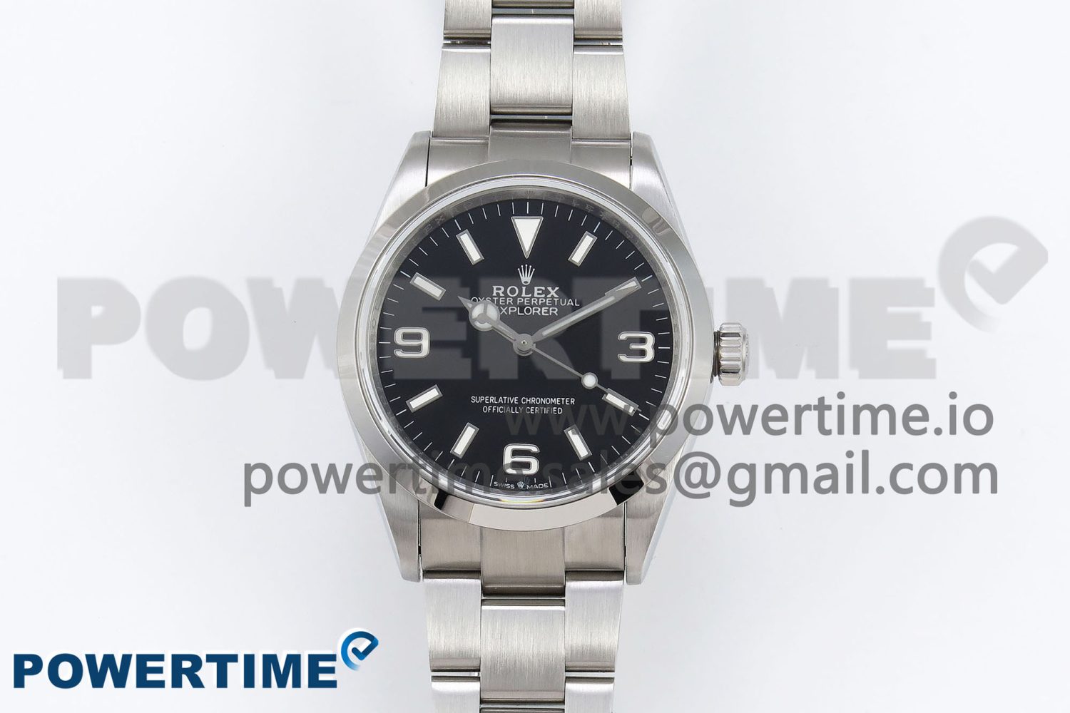 Explorer 124270 36mm 904L Steel KRF 1:1 Best Edition Black Dial on SS Bracelet A2824 - Image 1