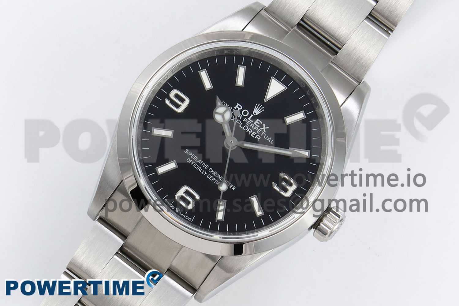 Explorer 124270 36mm 904L Steel KRF 1:1 Best Edition Black Dial on SS Bracelet A2824 - Image 2