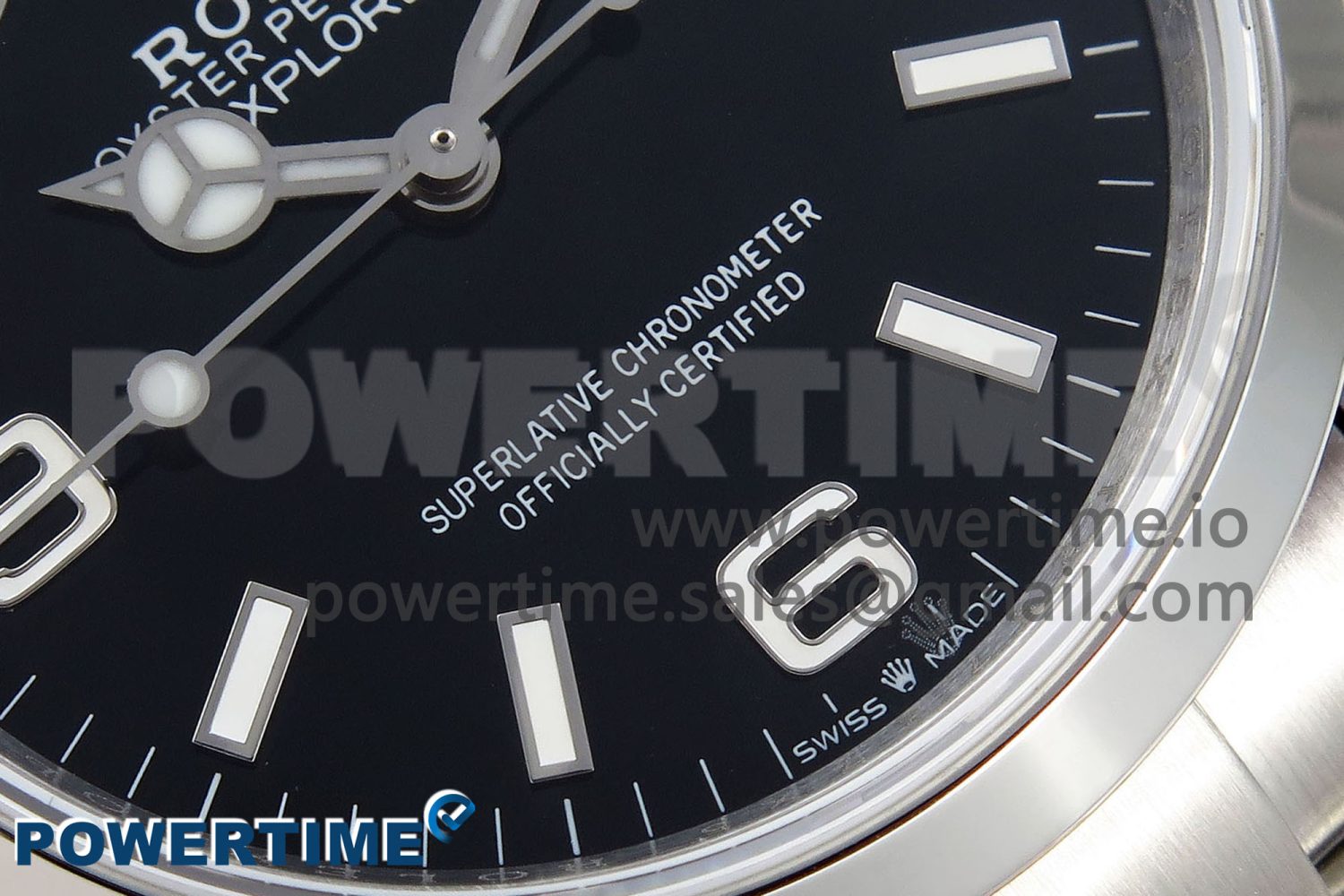 Explorer 124270 36mm 904L Steel KRF 1:1 Best Edition Black Dial on SS Bracelet A2824 - Image 5