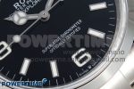 Explorer 124270 36mm 904L Steel KRF 1:1 Best Edition Black Dial on SS Bracelet A2824 - Image 5