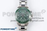 Daytona Green Ceramic Noob Best Edition Green Dial on SS Oyster Bracelet SA4130