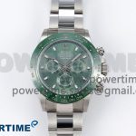 Daytona Green Ceramic Noob Best Edition Green Dial on SS Oyster Bracelet SA4130