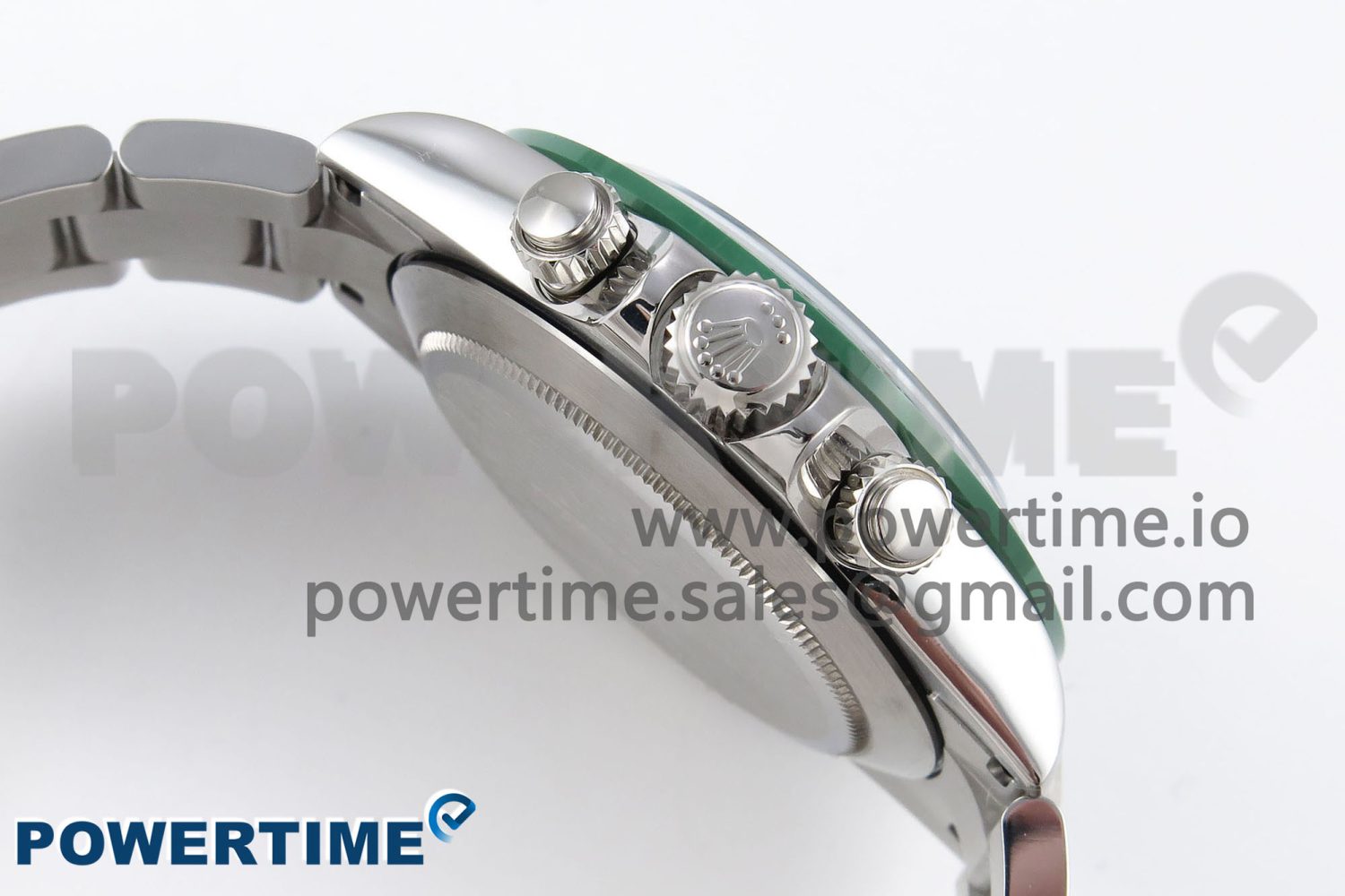 Daytona Green Ceramic Noob Best Edition Green Dial on SS Oyster Bracelet SA4130 - Image 6