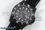 Submariner DIW Carbon IPKF 1:1 Best Edition Black/White Dial on Black Nylon Strap VR3135 - Image 2