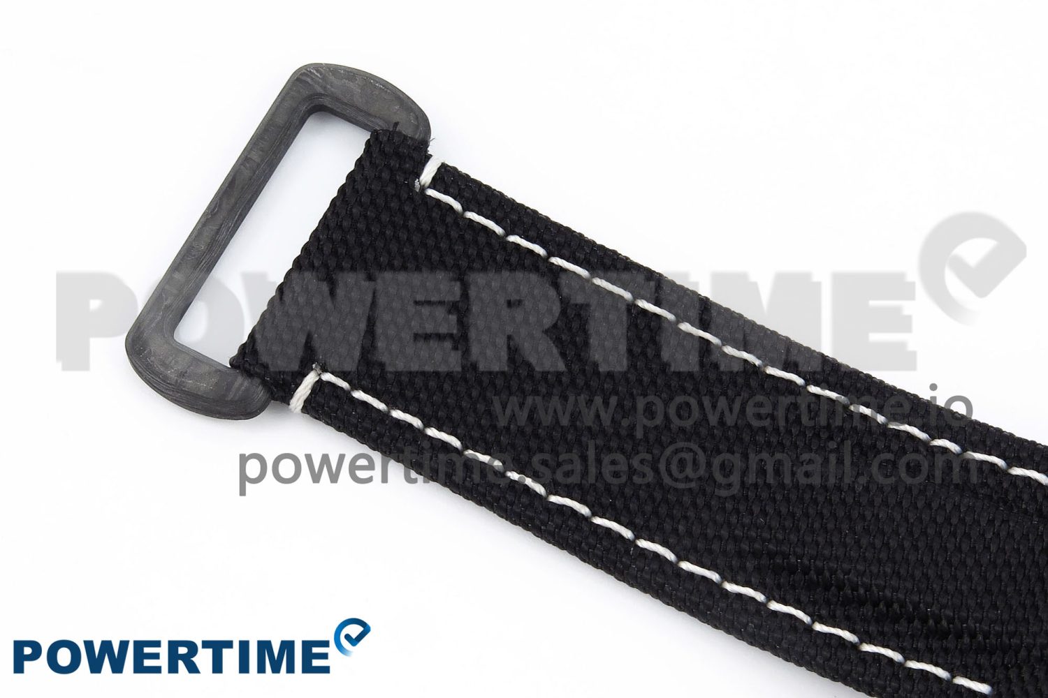 Submariner DIW Carbon IPKF 1:1 Best Edition Black/White Dial on Black Nylon Strap VR3135 - Image 10