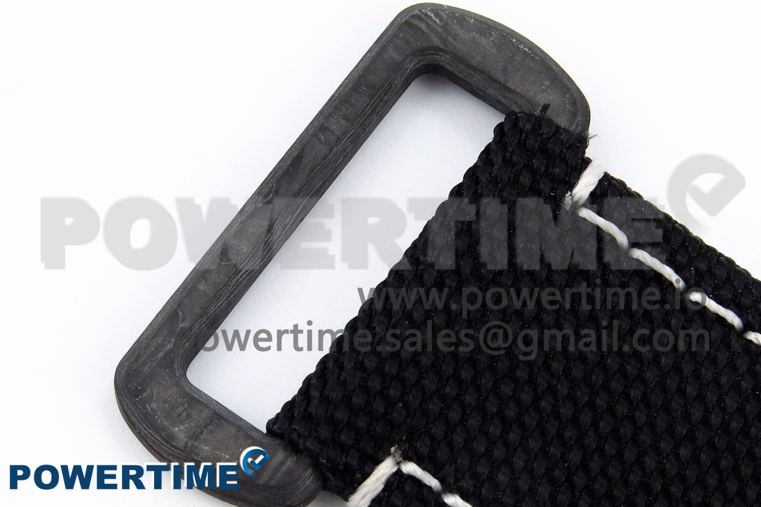 Submariner DIW Carbon IPKF 1:1 Best Edition Black/White Dial on Black Nylon Strap VR3135 - Image 11