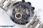 Daytona Skeleton SONIC Best Edition Ceramic Bezel Skeleton Dial on SS Oyster Bracelet SA4130 - Image 3