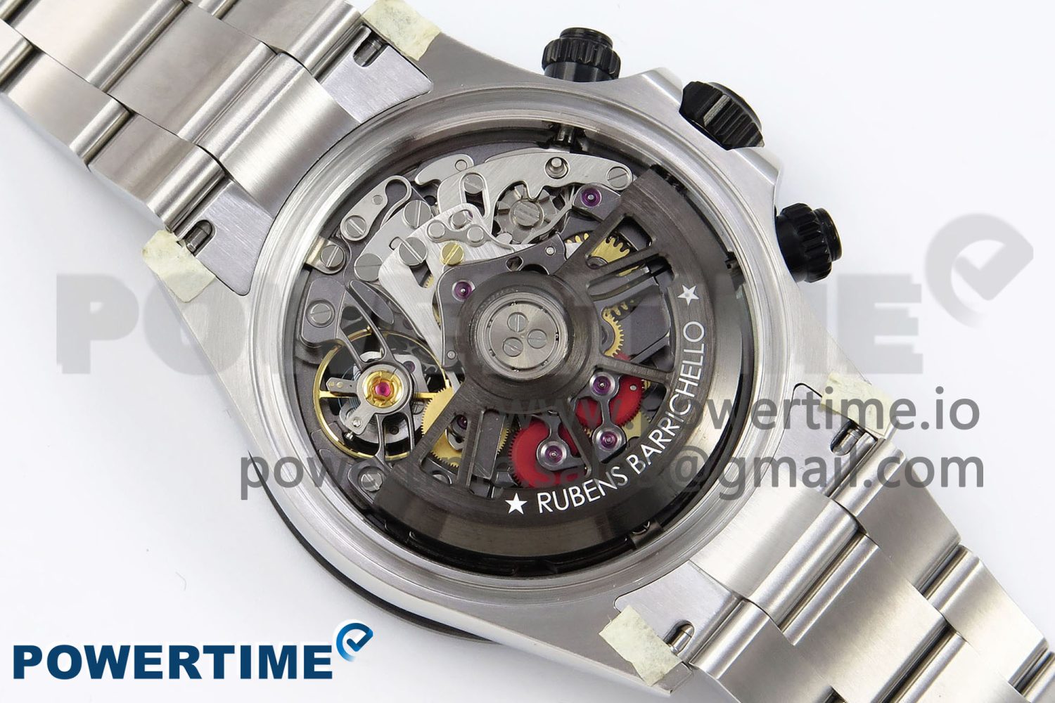 Daytona Skeleton SONIC Best Edition Ceramic Bezel Skeleton Dial on SS Oyster Bracelet SA4130 - Image 9