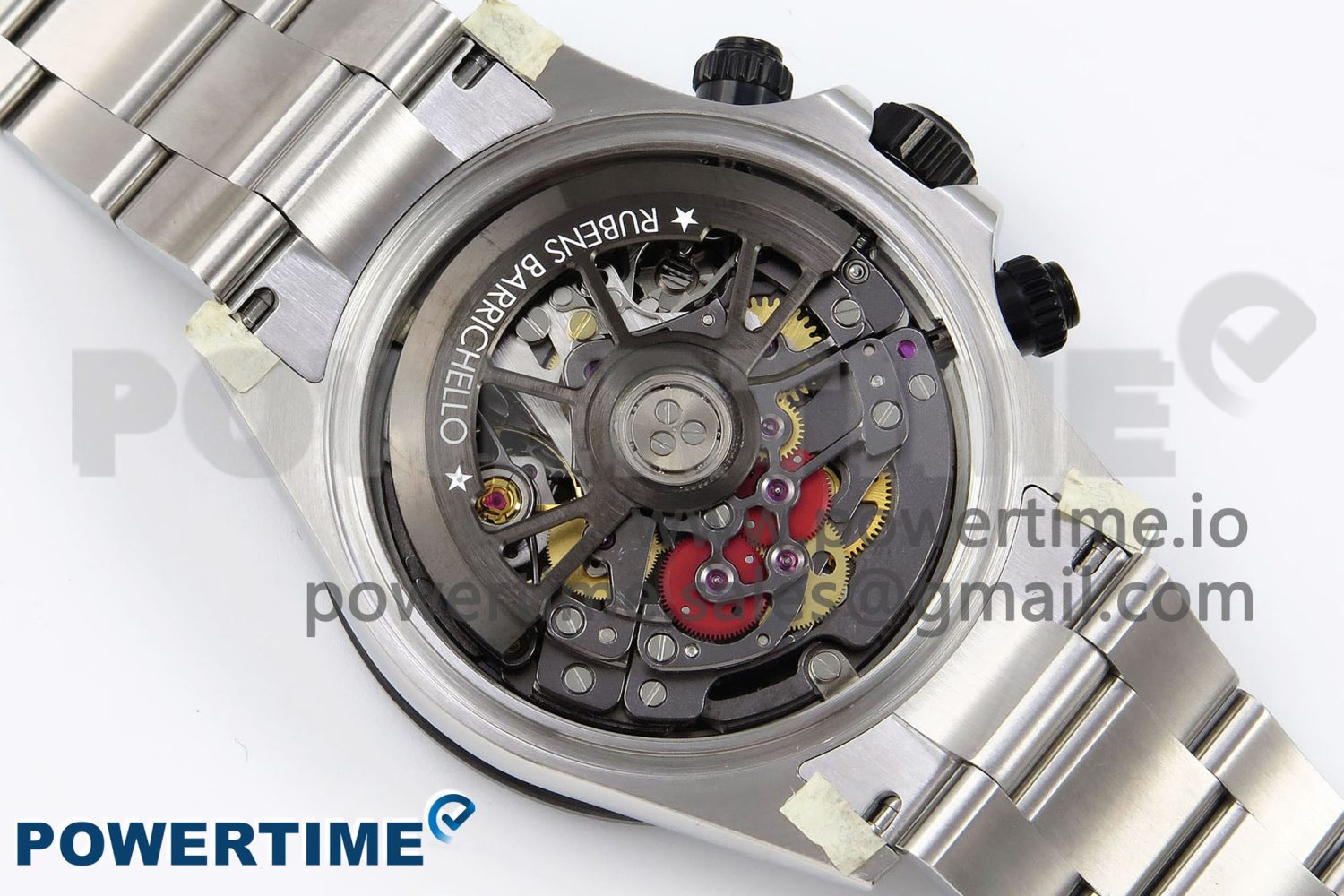Daytona Skeleton SONIC Best Edition Ceramic Bezel Skeleton Dial on SS Oyster Bracelet SA4130 - Image 10