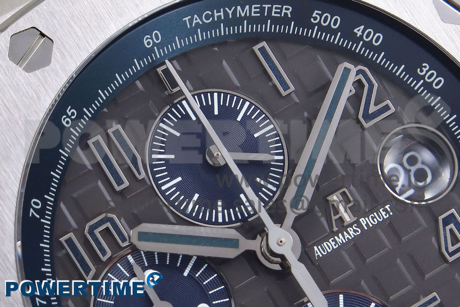 Royal Oak Offshore 42mm SS APF 1:1 Best Edition Grey Dial on SS Bracelet A3126 - Image 4