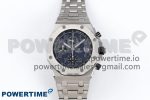Royal Oak Offshore 42mm SS APF 1:1 Best Edition Blue Dial on SS Bracelet A3126