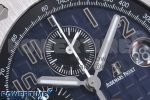 Royal Oak Offshore 42mm SS APF 1:1 Best Edition Blue Dial on SS Bracelet A3126 - Image 4
