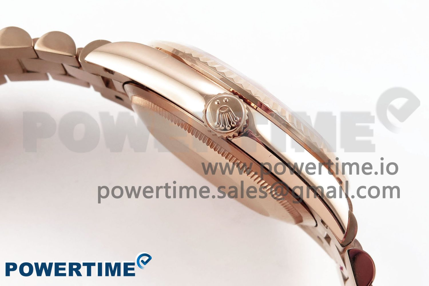 Day Date 36 RG TWSF Best Edition RG Diamonds Dial on RG Bracelet A2836 - Image 7