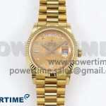 Day Date 36 YG TWSF Best Edition YG Diamonds Dial on YG Bracelet A2836