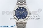Royal Oak 41mm 15500 SS SF 1:1 Best Edition Blue Dial on SS Bracelet SA4302 Super Clone