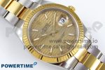 DateJust 41 126333 Clean 1:1 Best Edition 904L Steel YG Textured Dial on SS/YG Oyster Bracelet VR3235 - Image 3