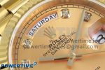 Day Date 36 YG TWSF Best Edition YG Diamonds Dial on YG Bracelet A2836 - Image 4
