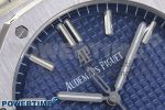 Royal Oak 41mm 15500 SS SF 1:1 Best Edition Blue Dial on SS Bracelet SA4302 Super Clone - Image 4