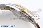 DateJust 41 126333 Clean 1:1 Best Edition 904L Steel YG Textured Dial on SS/YG Oyster Bracelet VR3235 - Image 6