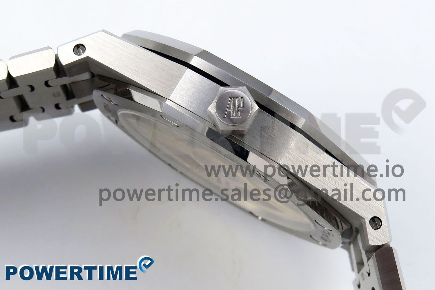 Royal Oak 41mm 15500 SS SF 1:1 Best Edition Black Dial on SS Bracelet SA4302 Super Clone - Image 6