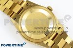 Day Date 36 YG TWSF Best Edition Blue Roman Diamonds Dial on YG Bracelet A2836 - Image 8