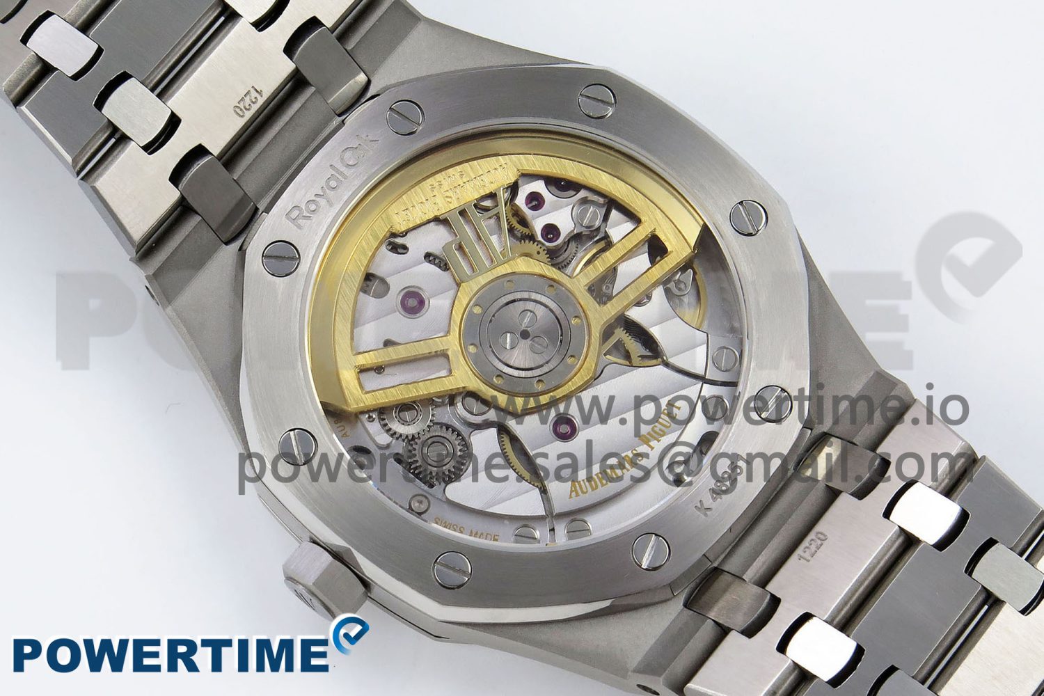 Royal Oak 41mm 15500 SS SF 1:1 Best Edition Black Dial on SS Bracelet SA4302 Super Clone - Image 9