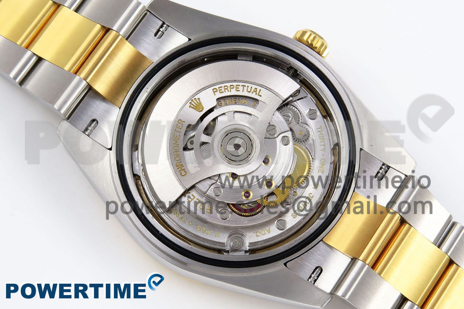 DateJust 41 126333 Clean 1:1 Best Edition 904L Steel YG Textured Dial on SS/YG Oyster Bracelet VR3235 - Image 9