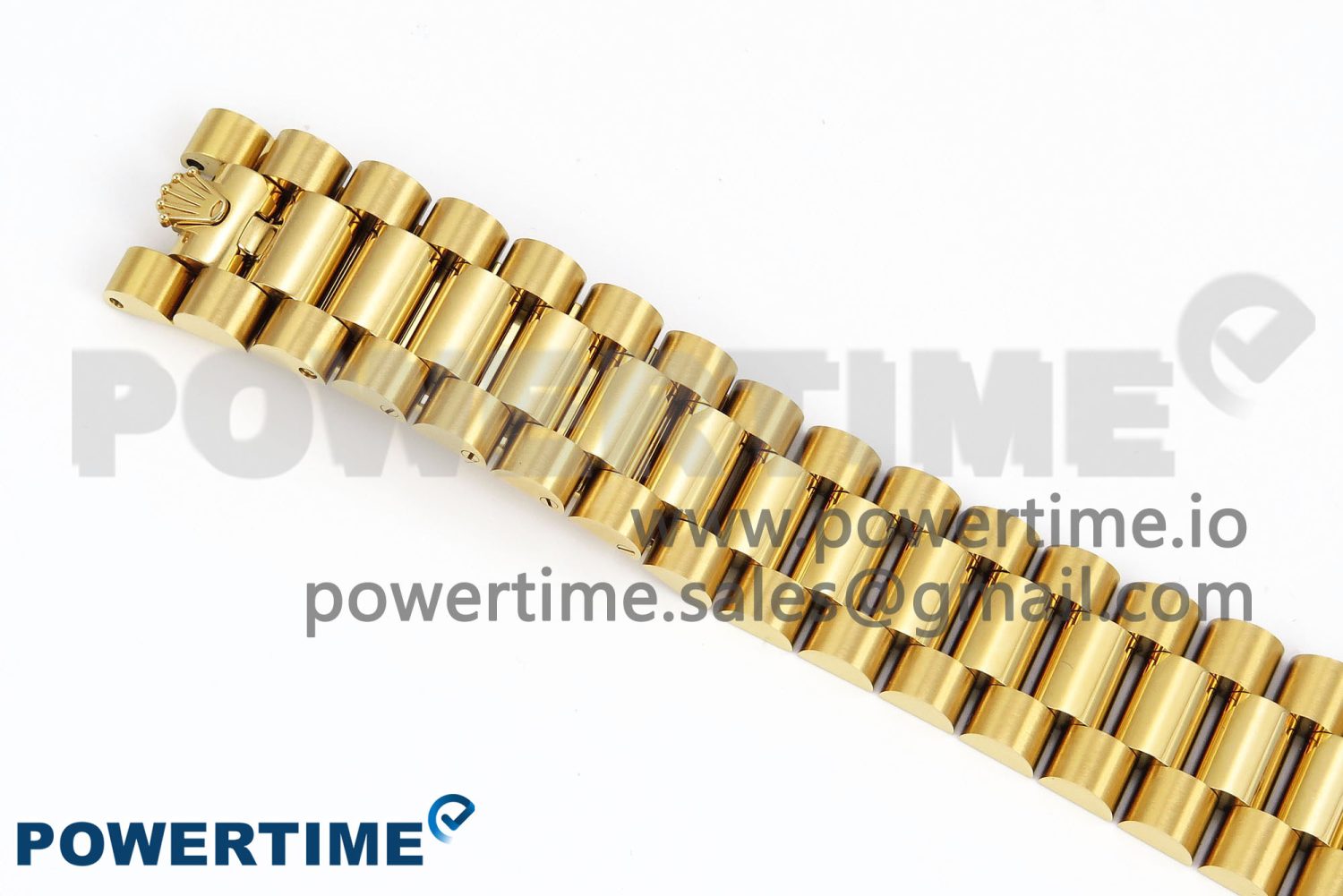 Day Date 36 YG TWSF Best Edition Blue Roman Diamonds Dial on YG Bracelet A2836 - Image 13