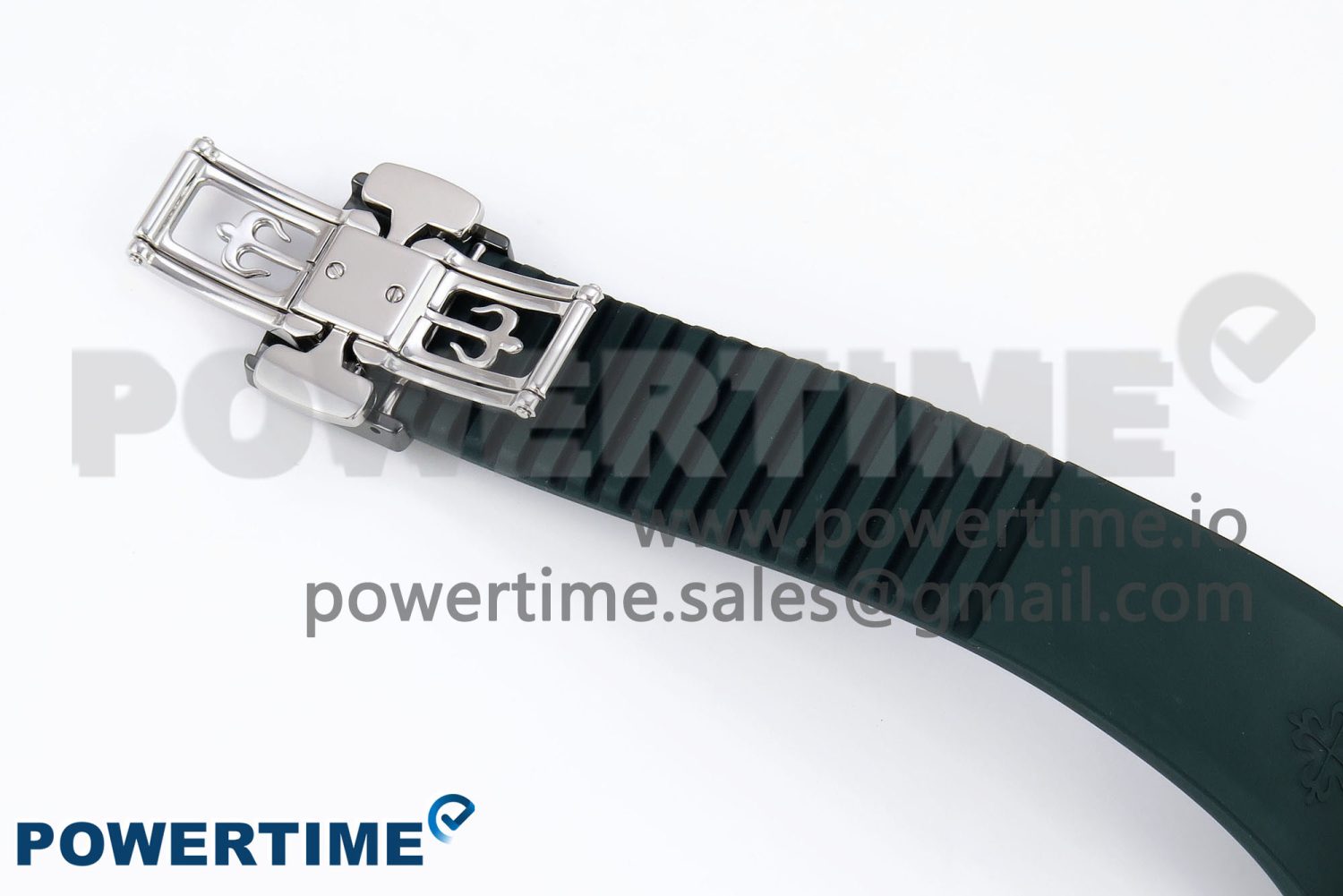 AET Nautilus 5711 Green Ceramic AMGF Best Edition White Dial on Green Rubber Strap MIYOTA 9015 - Image 14