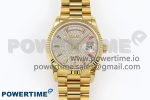 Day Date 36 YG TWSF Best Edition Diamonds Dial on YG Bracelet A2836