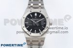 Royal Oak 41mm 15500 SS SF 1:1 Best Edition Black Dial on SS Bracelet SA4302 Super Clone