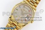 Day Date 36 YG TWSF Best Edition Diamonds Dial on YG Bracelet A2836 - Image 2