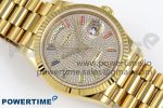 Day Date 36 YG TWSF Best Edition Diamonds Dial on YG Bracelet A2836 - Image 3
