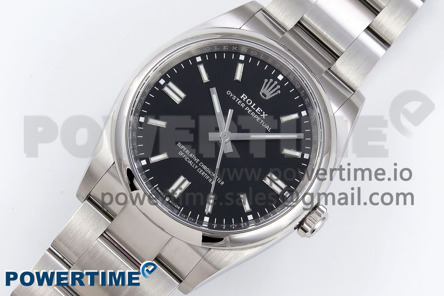 Oyster Perpetual 126000 36mm Clean 1:1 Best Edition 904L Steel Black Dial VR3230 - Image 2